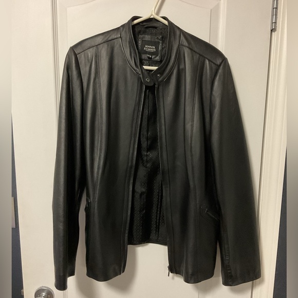 OFFERS??? Ladies Marvin Richards Leather Jacket X-LARGE. - Picture 1 of 3